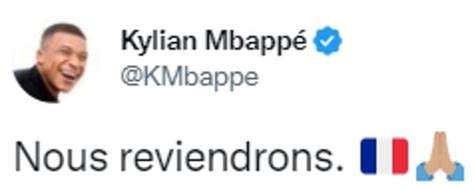 mbappe messages|Kylian Mbappe posts defiant three